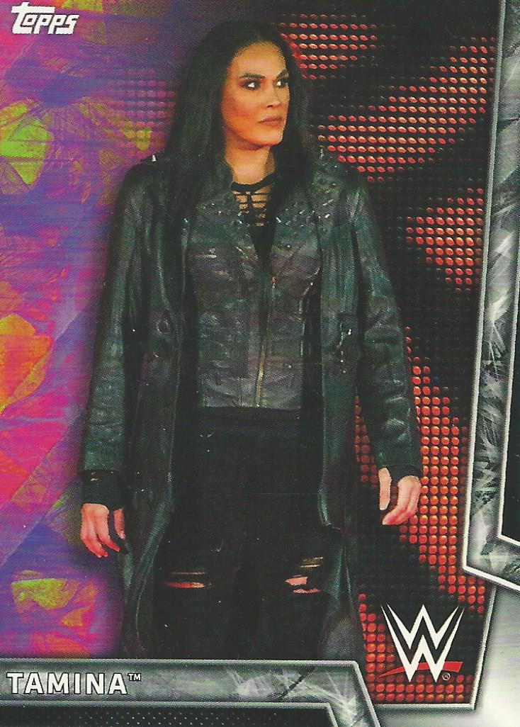 WWE Topps Women Division 2018 Tamina #31
