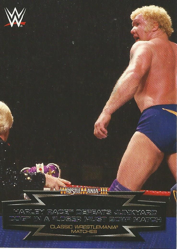 WWE Topps Road to Wrestlemania 2015 Harley Race 1 of 30 trading card PW Catalog