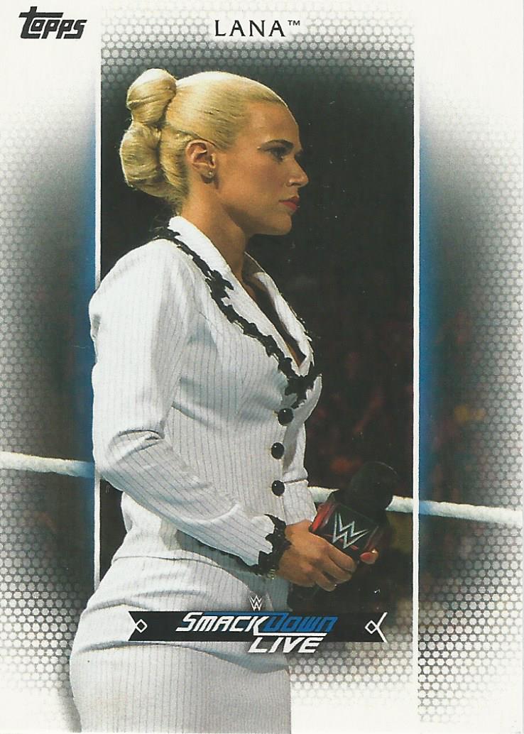 WWE Topps Women Division 2017 Lana R31