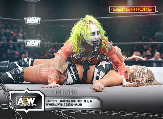 10/27/23 – Abadon – Abadon Earns Shot at AEW Women’s World Championship