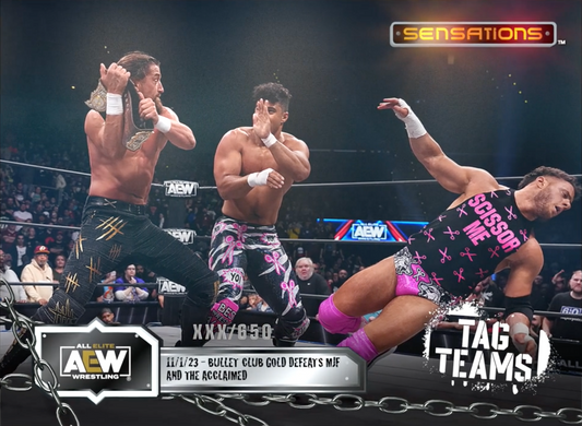 11/1/23 – Bullet Club Gold – Bullet Club Gold Defeats MJF and the Acclaimed