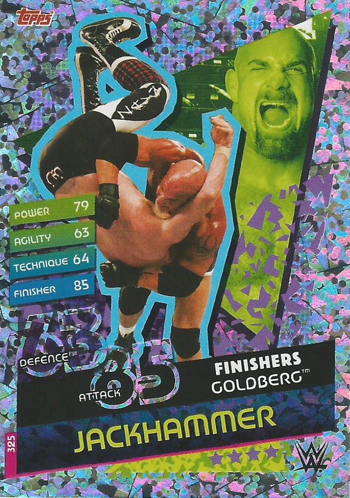 WWE Topps Slam Attax Reloaded 2020 Goldberg #325