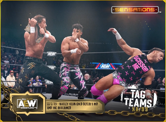 11/1/23 – Bullet Club Gold – Bullet Club Gold Defeats MJF and the Acclaimed