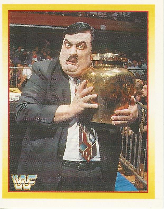 WWF Merlin Stickers 1995 Paul Bearer #32