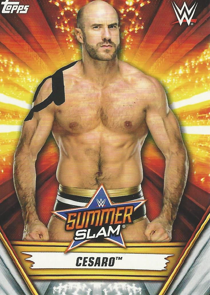 WWE Topps Summerslam 2019 Cesaro #32