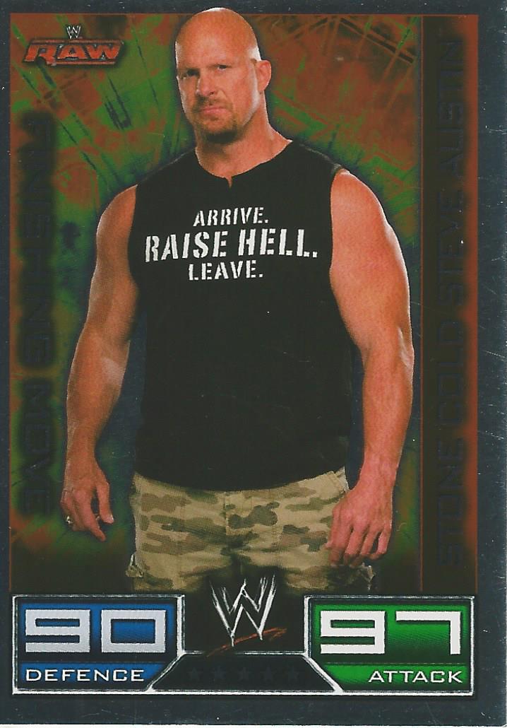 WWE Topps Slam Attax 2008 Stone Cold Steve Austin #32