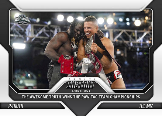 R-Truth / the MIZ – The Awesome Truth Wins the RAW TAG Team Championships