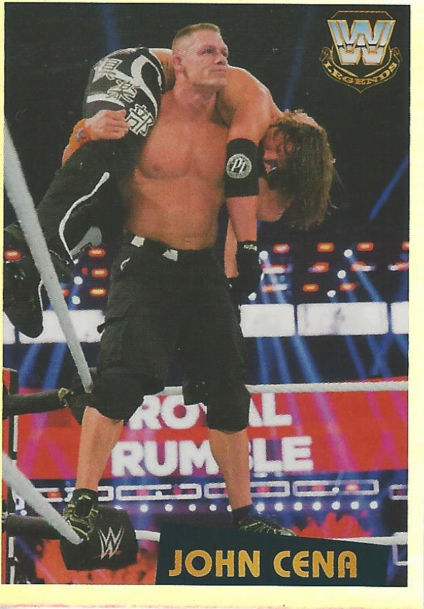 WWE Panini 2022 Sticker Collection John Cena Foil #331