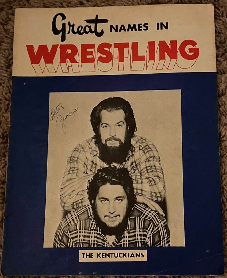 Great names in Wrestling the kentuckians Books PWcatalog