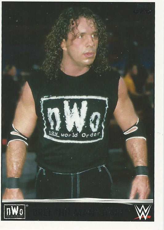 WWE Topps Heritage 2015 Bret Hart 39 of 40 trading card PW Catalog