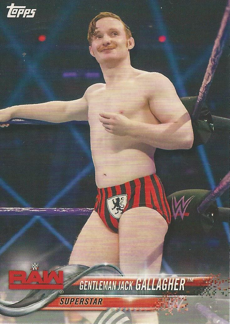 WWE Topps 2018 Jack Gallagher #33
