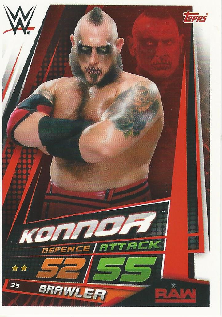 WWE Topps Slam Attax Universe 2019 Konnor #33