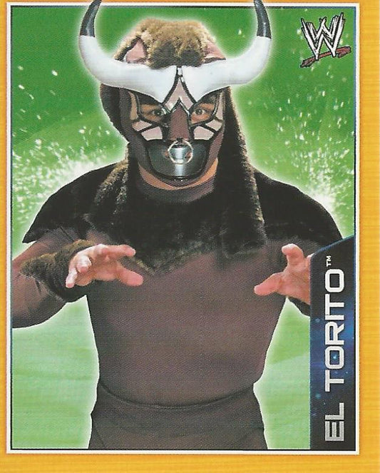 WWE Topps A-Z Sticker Collection 2014 El Torito #33
