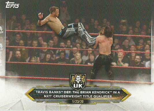 WWE Topps NXT 2020 Travis Banks #95