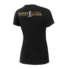 Bayley & Sasha Banks "All The Gold" Women's Authentic T-Shirt