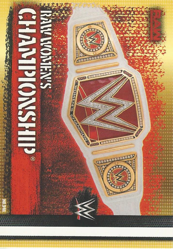 WWE Topps Slam Attax 10th Edition 2017 Raw Womens Champioship #346