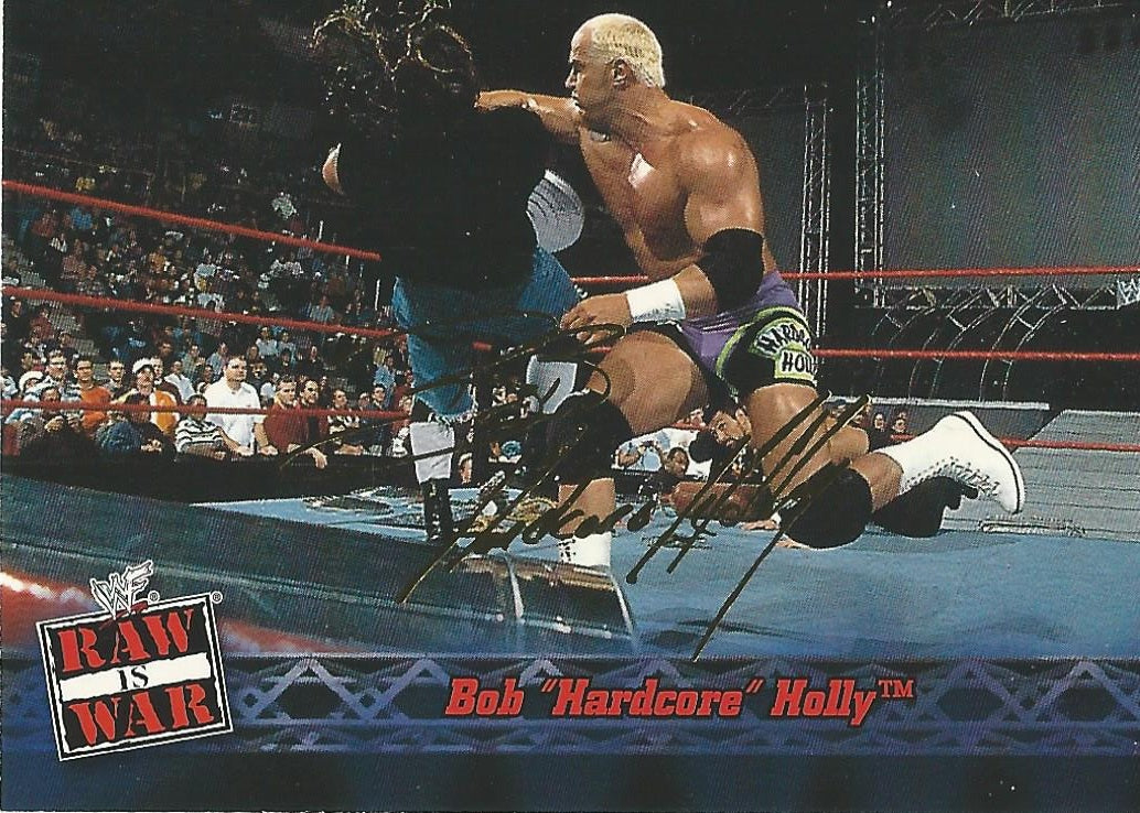 WWF Fleer Raw 2001 Hardcore Holly #34