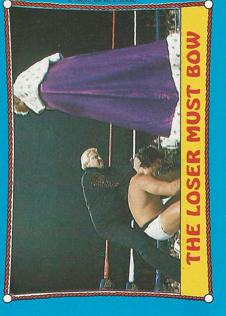 Topps WWF Wrestling Cards 1987 Harley Race #34