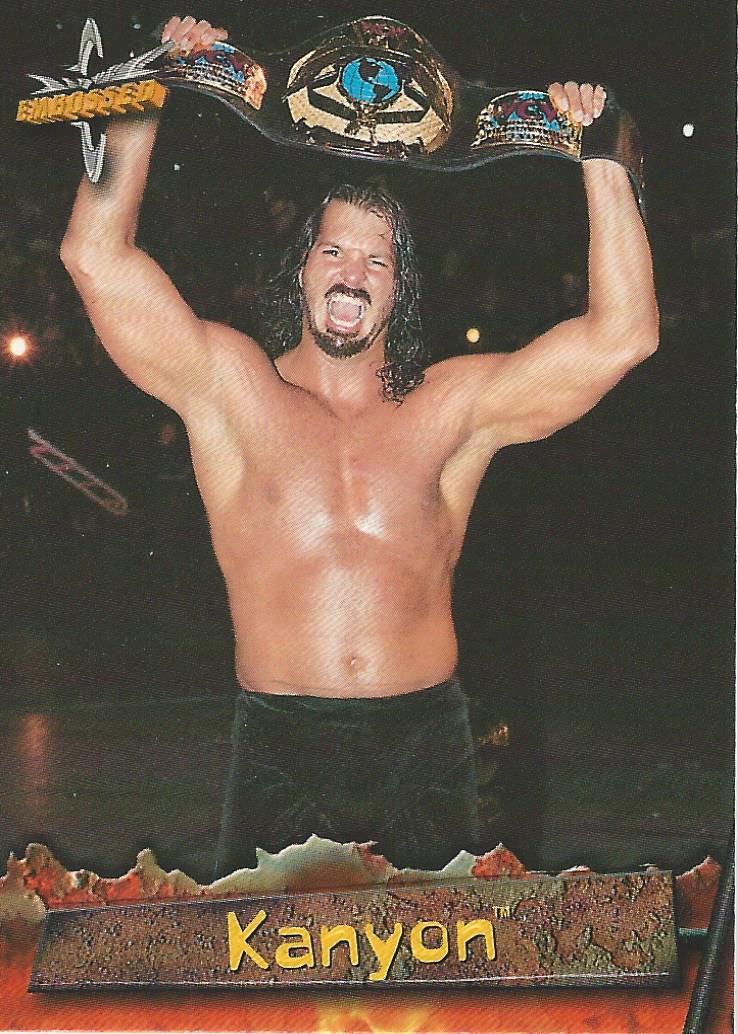 WCW Topps Embossed 1999 Kanyon #34