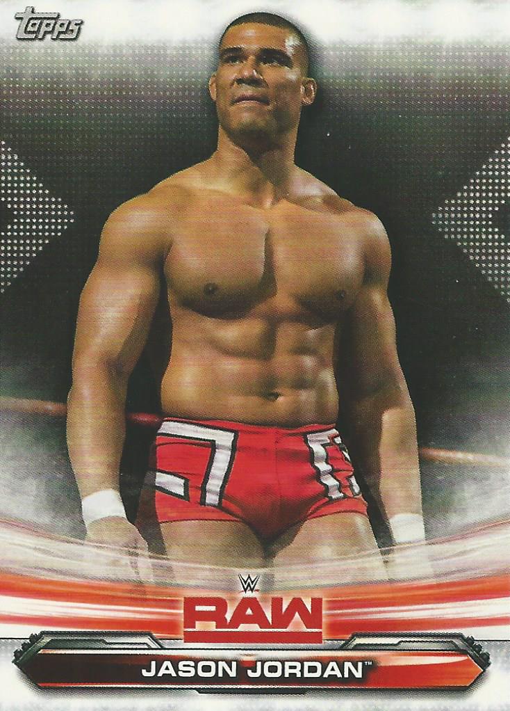 WWE Topps Raw 2019 Jason Jordan #34