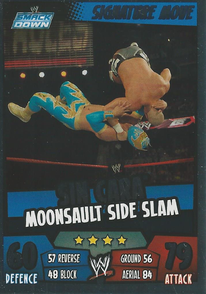 WWE Topps Slam Attax Rumble 2011 Sin Cara #34