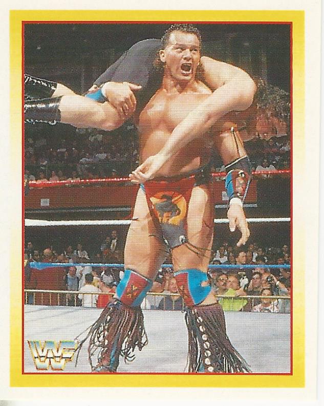 WWF Merlin Stickers 1995 Tatanka #34