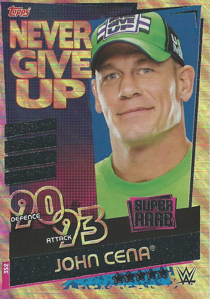 WWE Topps Slam Attax Reloaded 2020 John Cena #352