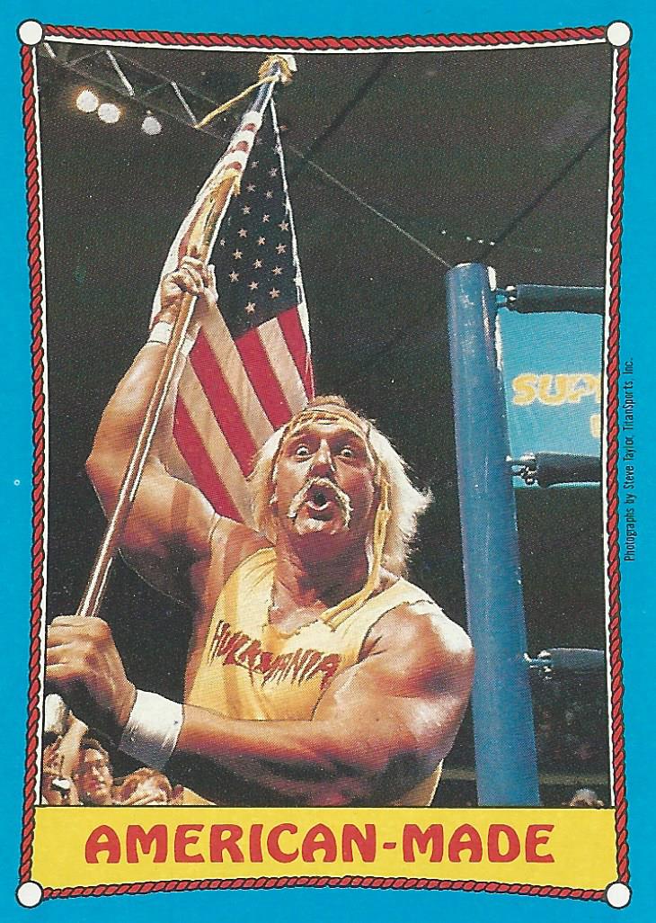 Topps WWF Wrestling Cards 1987 Hulk Hogan #35