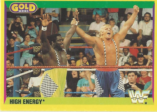 WWF Merlin Gold Series 2 1992 High Energy #35