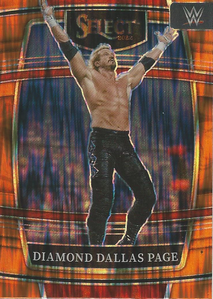 WWE Panini Select 2022 DDP #35 Orange Flash