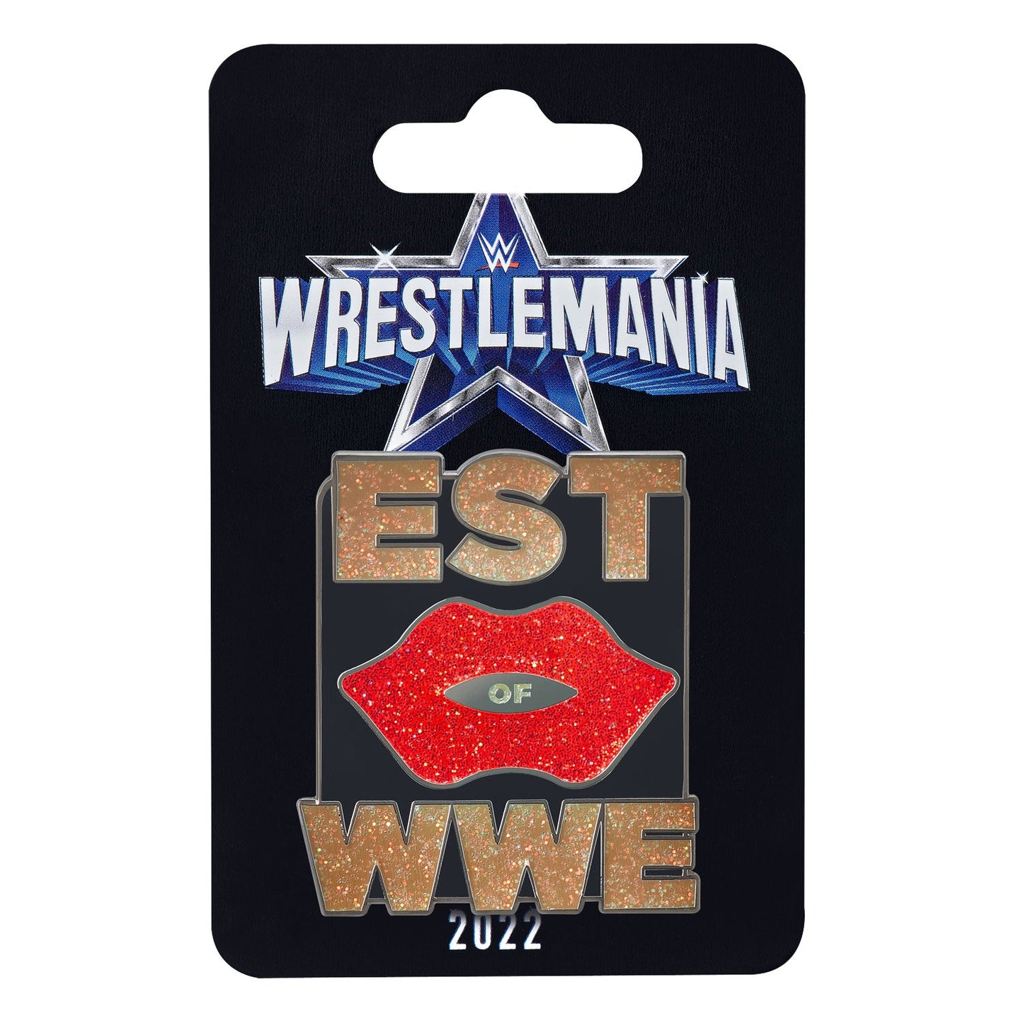 Bianca Belair "EST of WWE" WrestleMania 38 Logo Pin