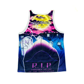 Undertaker "Graveyard" Chalk Line Tank Top