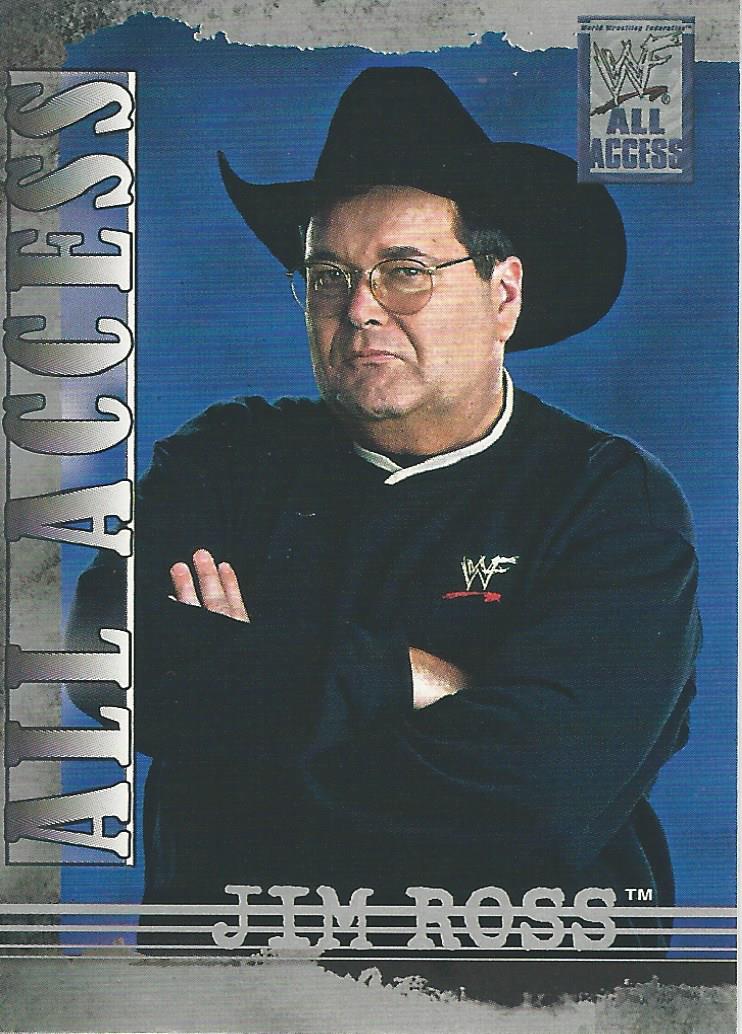 WWF Fleer All Access 2002 Jim Ross #36