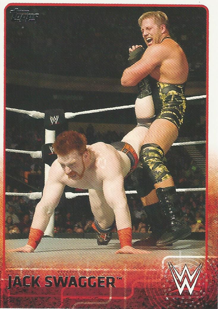 WWE Topps 2015 Jack Swagger #36