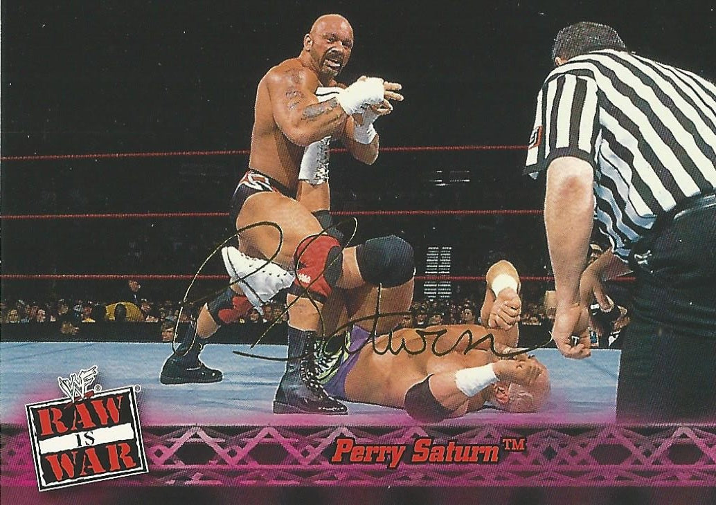 WWF Fleer Raw 2001 Perry Saturn #36