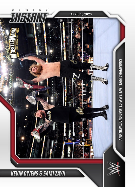 Kevin Owens & Sami Zayn – And NEW… Undisputed WWE TAG Team Champions