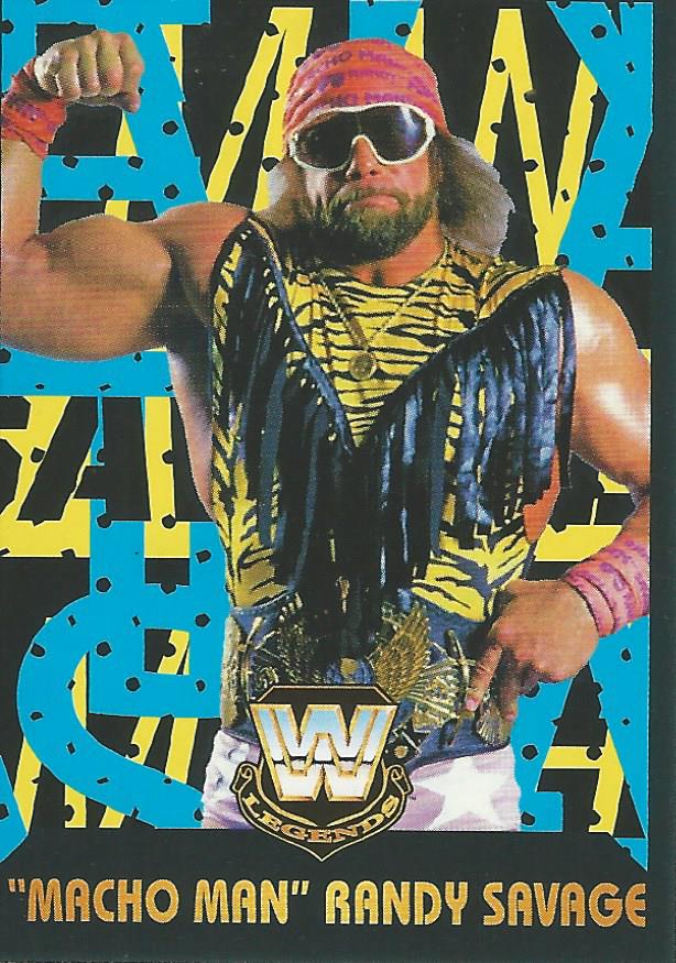 WWE Panini 2022 Sticker Collection Macho Man Randy Savage #372