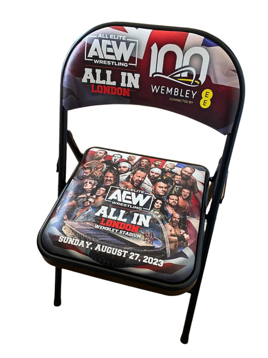 AEW All In 2023 Wembley Stadium London UK Chairs PWcatalog
