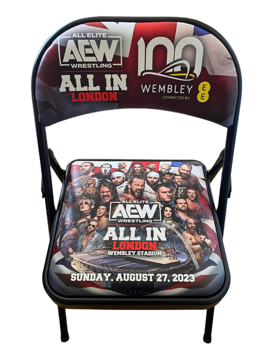 AEW All In 2023 Wembley Stadium London UK Chairs PWcatalog