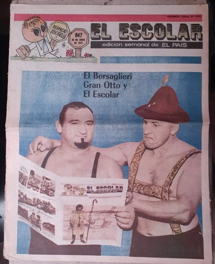 El Escolar Titanes en el Ring Gran Otto El Bersaglieri Magazine PWcatalog