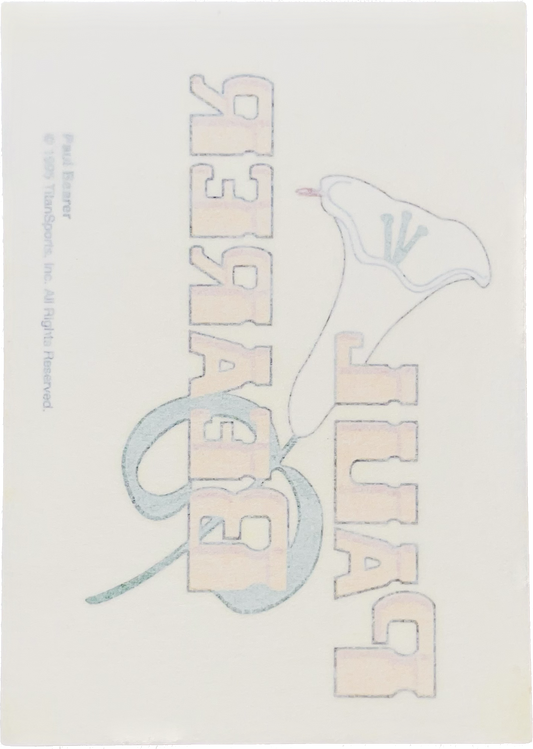 WWF Tattoos 1995 Paul Bearer Logo from Germany Pwcatalog