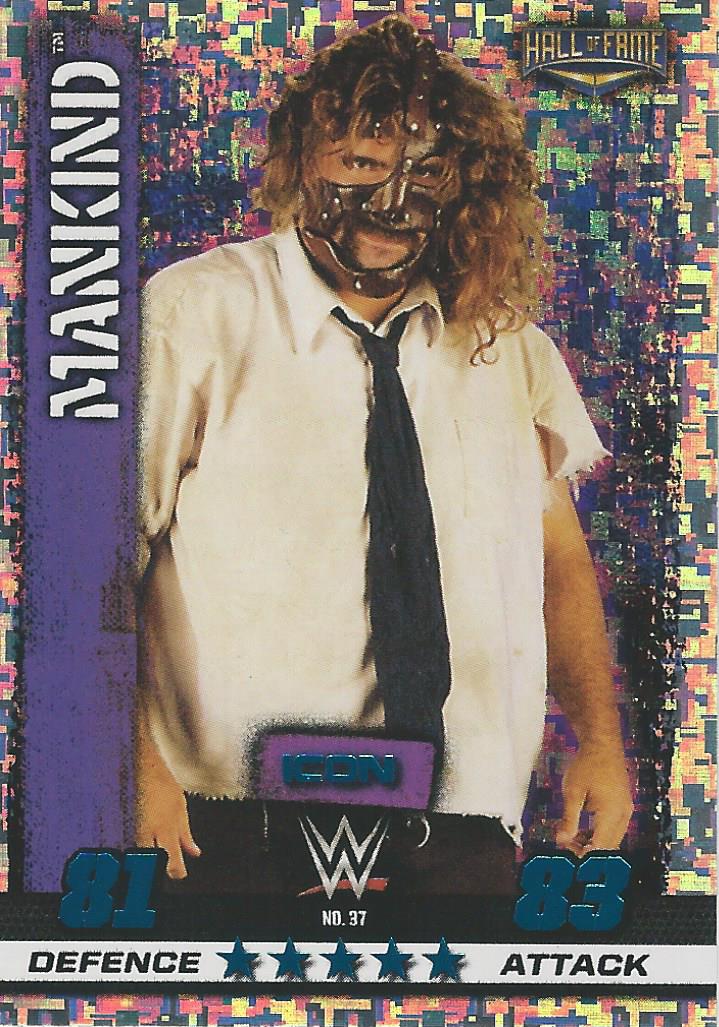 WWE Topps Slam Attax 10th Edition 2017 Hall of Fame Mankind #37