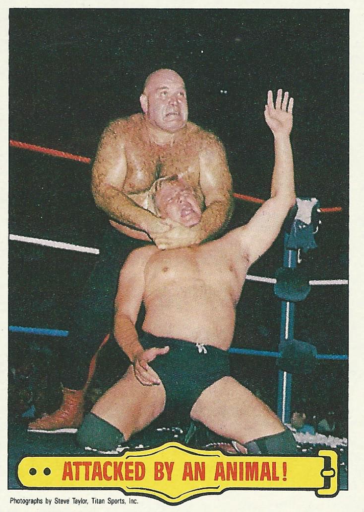 WWF Topps Wrestling Cards 1985 George Steele No.37 PWcatalog