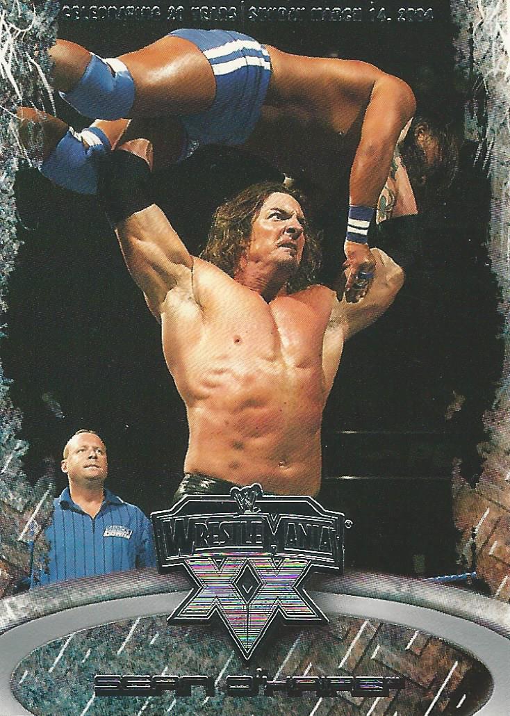 WWE Fleer Wrestlemania XX 2004 Sean O'Haire #37