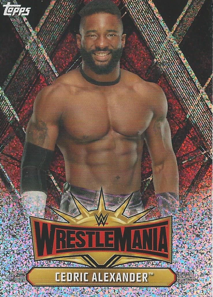 WWE Topps Champions 2019 Cedric Alexander WM-37 trading card PW Catalog