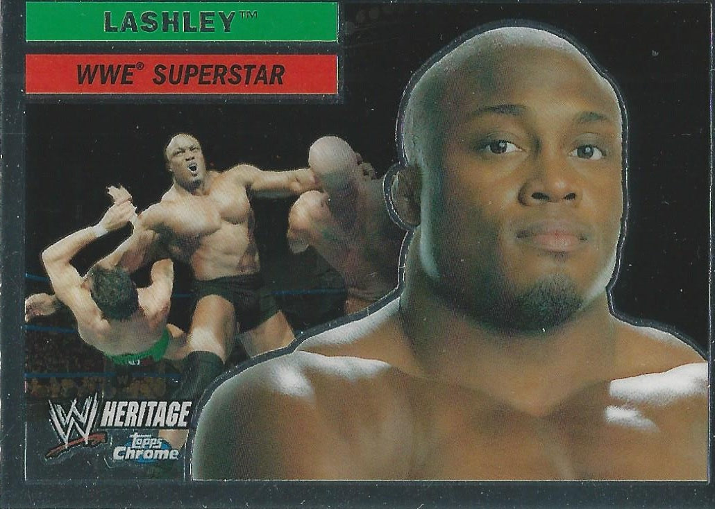 WWE Topps Chrome Heritage 2006 Bobby Lashley #37