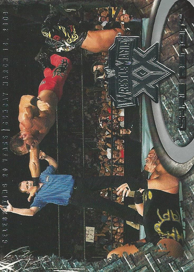 WWE Fleer Wrestlemania XX 2004 Chris Benoit #44