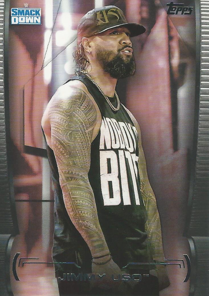 WWE Topps Undisputed 2021 Jimmy Uso #38