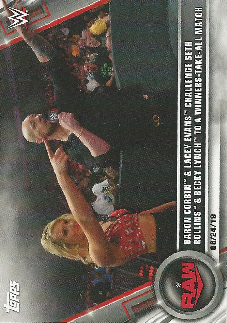 WWE Topps Women Division 2020 Lacey Evans #38