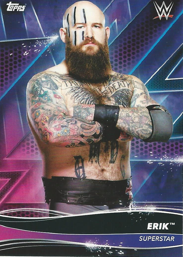 Topps WWE Superstars 2021 Erik #38